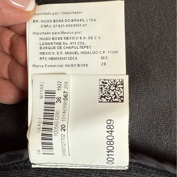 Hugo Boss Gray Blazer Tailored Notched Lapels/size 4 - Picture 8 of 10